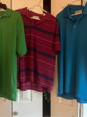 Kartell Men's 3 brand new polo golf shirts